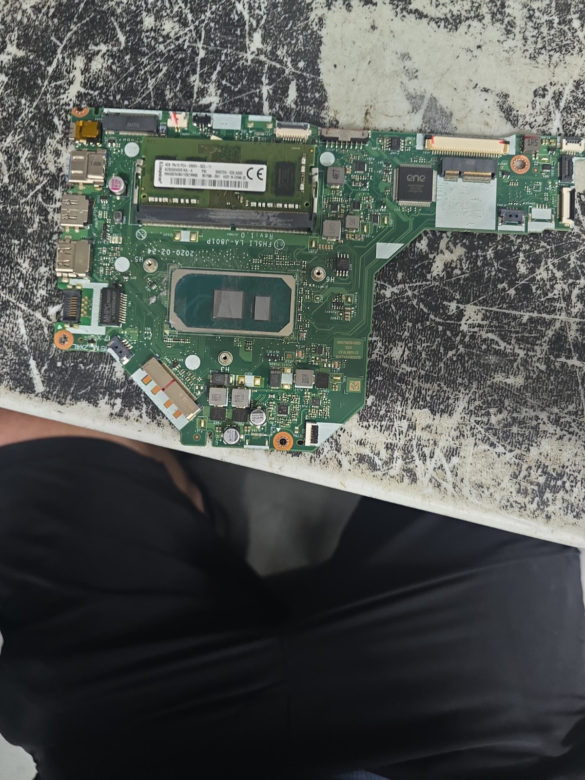 Acer Aspire A317-52 Intel i5-1035G1 1.00Ghz Motherboard 8Gb LA-J801P NBHZW11002