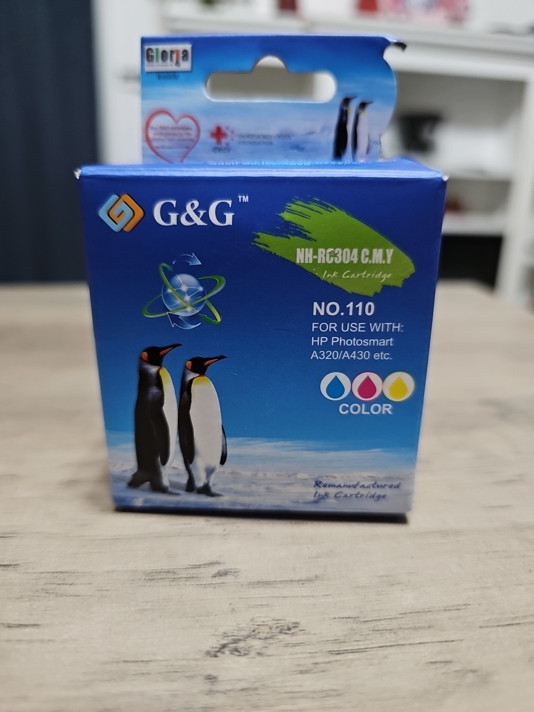 G&G NH-RC304 C.M.Y For HP Photosmart A314/A320/A430