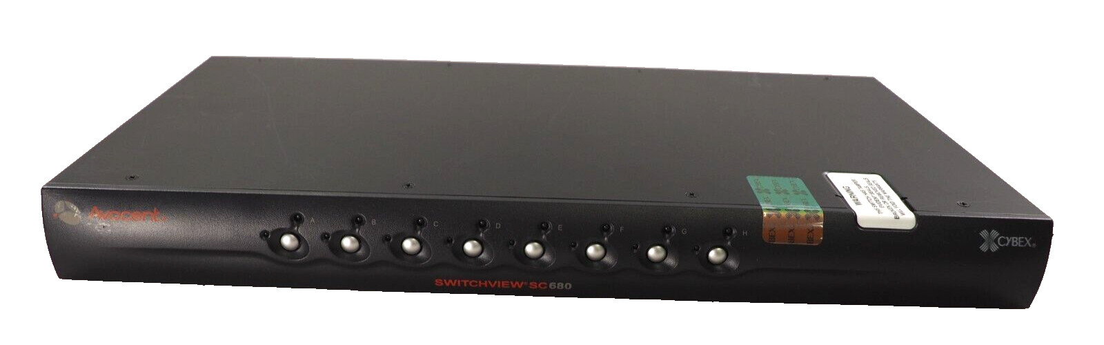 Avocent SwitchVIEW 680 8 Port KVM Switch 520-679-502 RS232 Switch