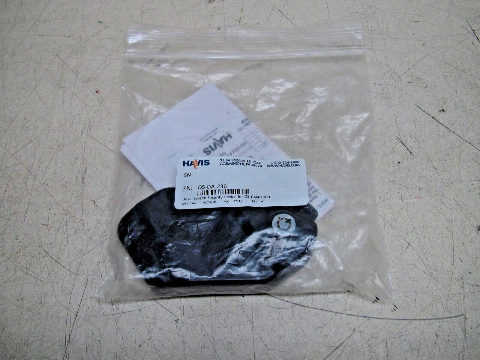Havis DS-DA-236 LCD Security Accessory Lock For A DS PAN 1100 Docking Station