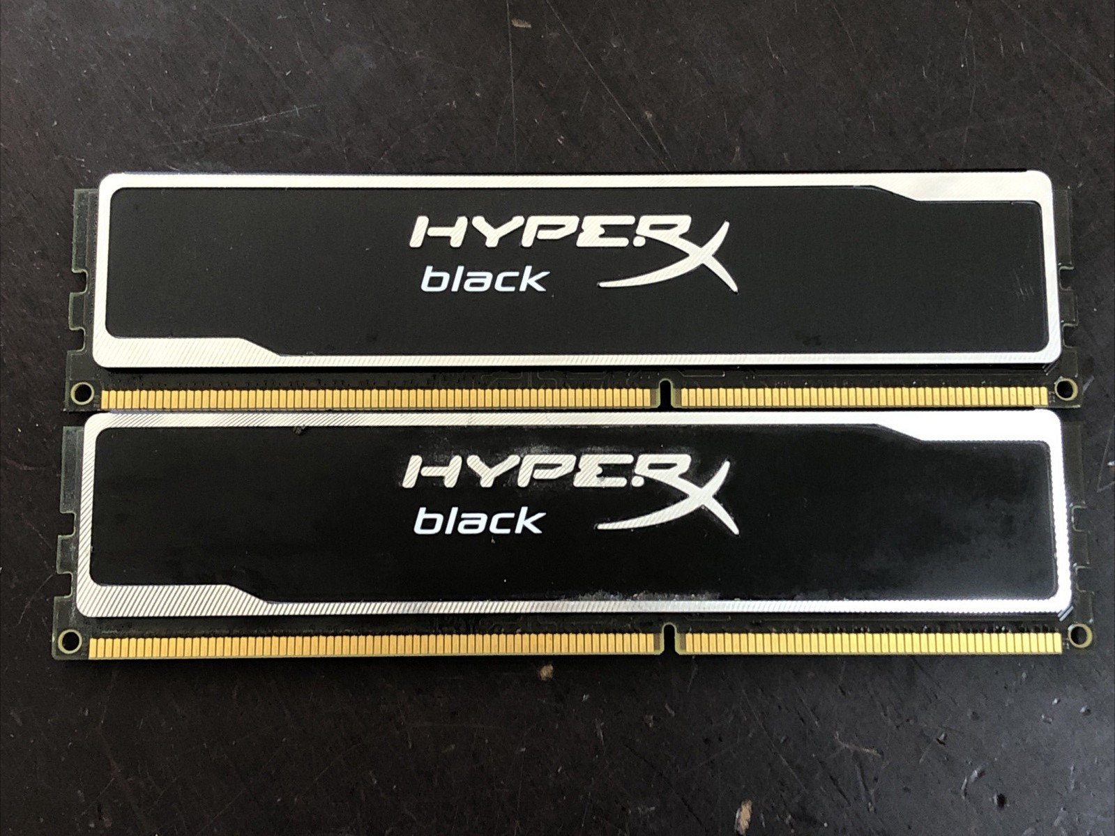 KINGSTON HyperX Black 8GB (2x4GB) 1Rx8 PC3-10600U DDR3 HEATSINK DESKTOP RAM