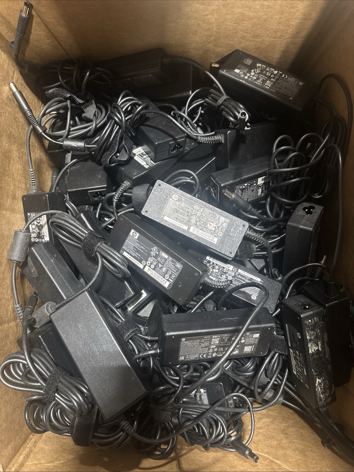Lot Of 10X Original HP 90W Laptop Charger Big Tip  (7.4mm )