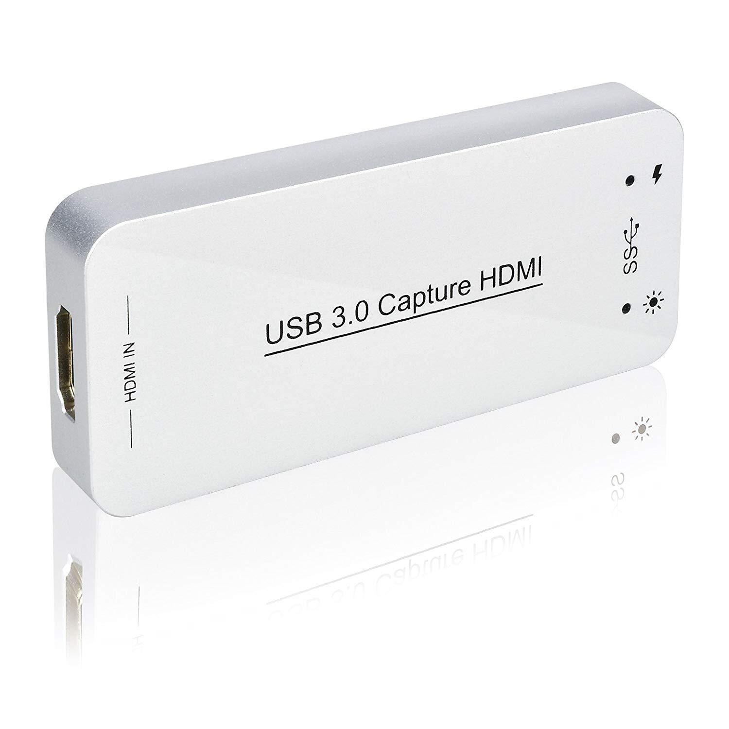 USB Capture HDMI Video Card, Broadcast Live Stream and Record Video Game Grabber