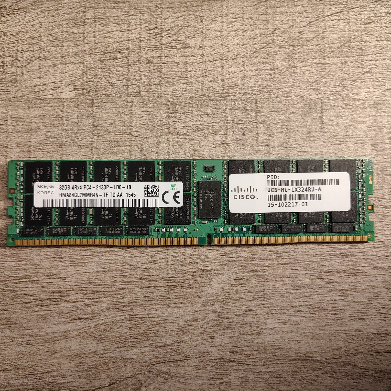 SK hynix 32GB DDR4-2133 ECC LRDIMM 4Rx4 Server RAM HMA84GL7MMR4N-TF