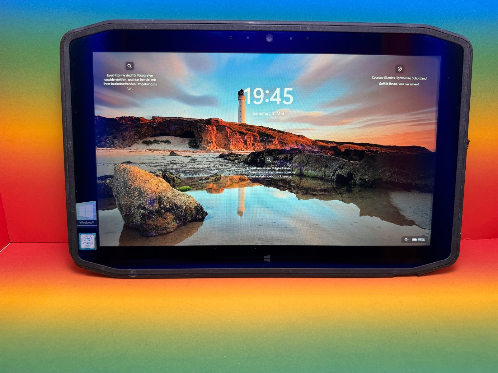 Zebra Xplore iX125R1 Rugged Tablet i5-6200U 8GB 256GB Win 11Pro 12.5" Stylus LTE