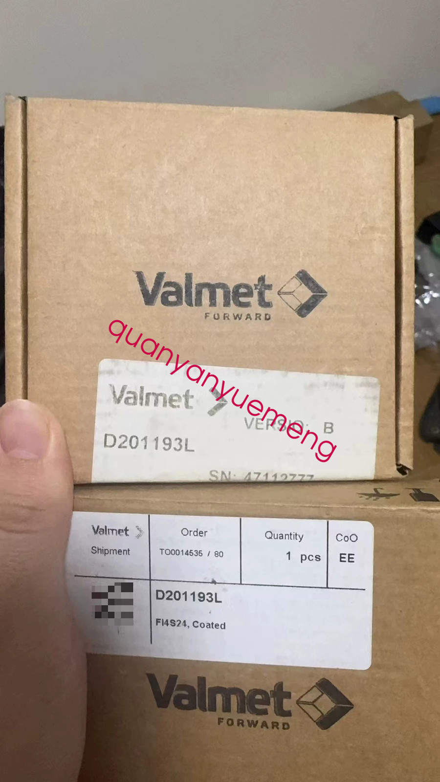 2PCS FI4S24 D201193L Valmet module new via FedEx or DHL