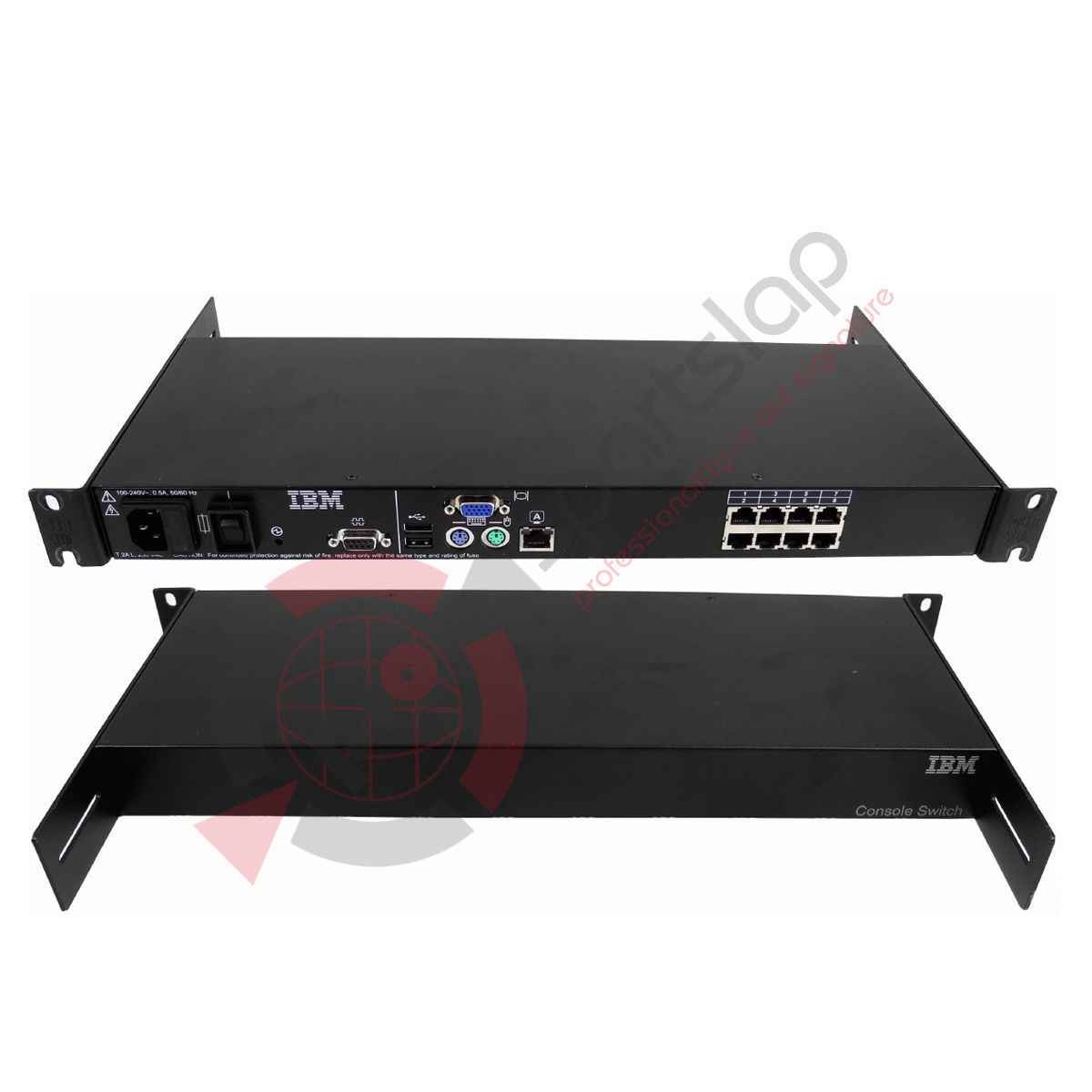 IBM 1x8 Rack Console KVM Switch Model: 1735-3LX IBM P/N 41Y9310 # FRU 41Y9317