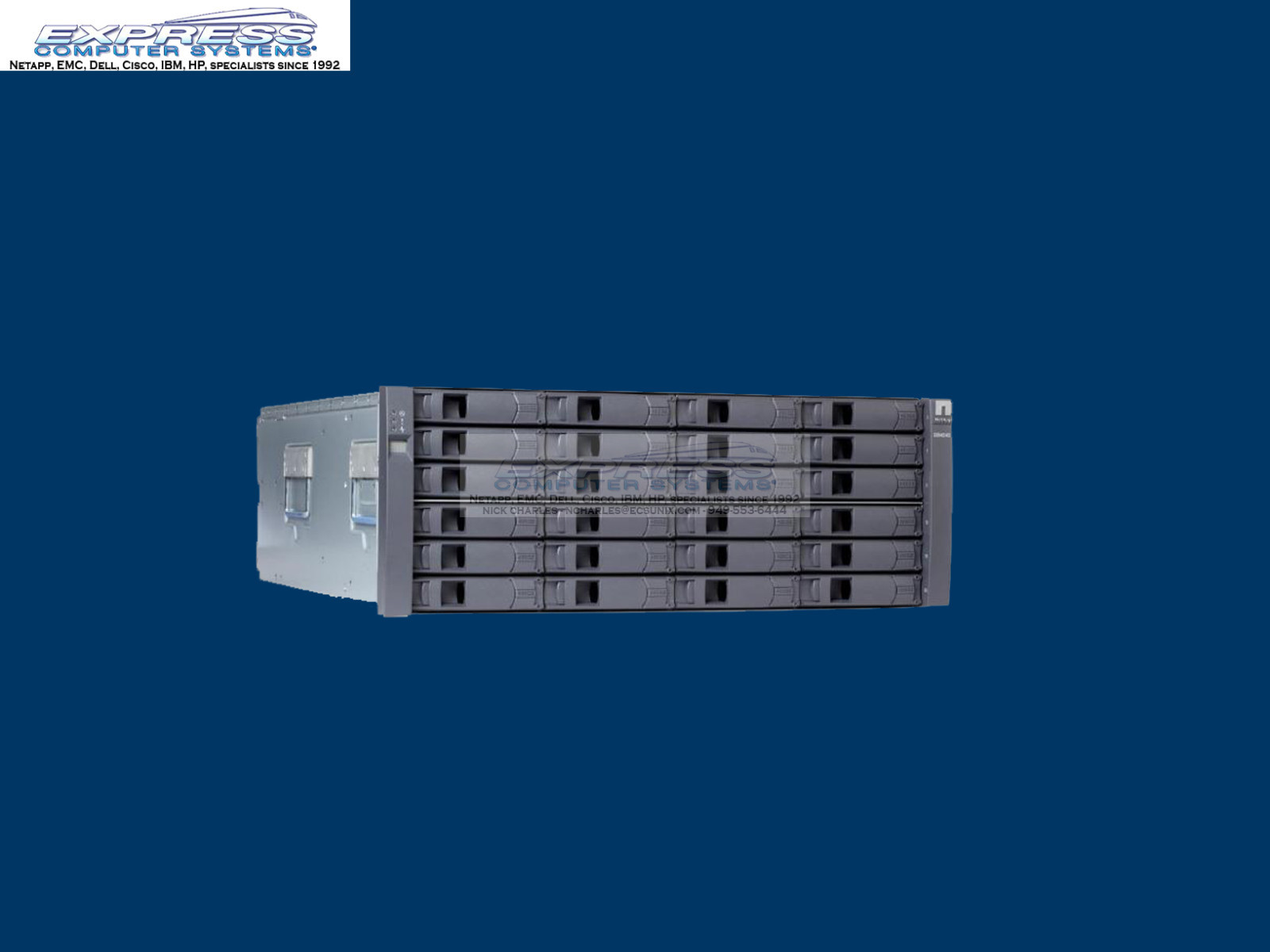 Netapp DS4486 24x 6TB MSATA 7.2K X478A 144TB DS4486-144TB-QS-R5