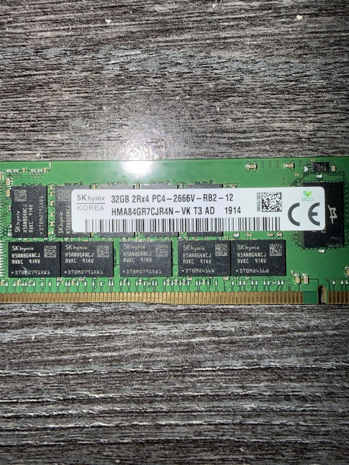 HPE 32GB DDR4-2666 ECC RDIMM 840758-091 850881-001 SK Hynix RAM