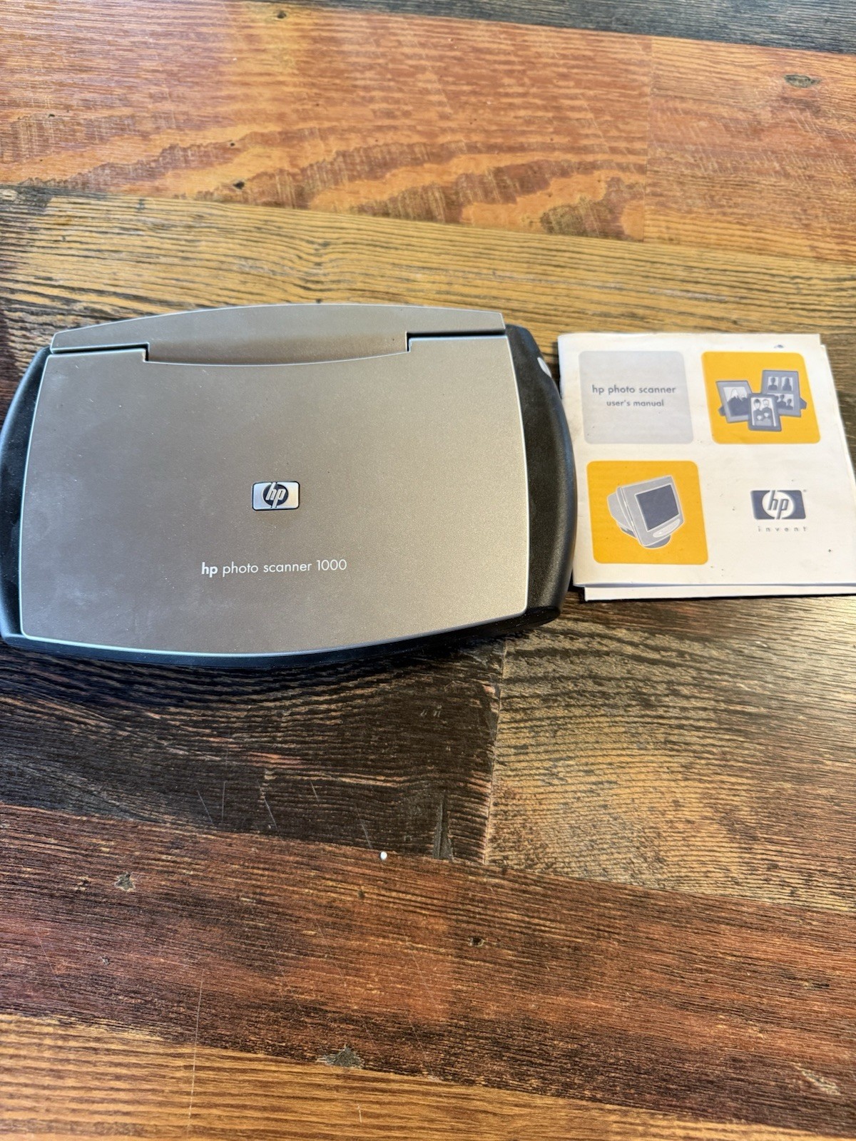 Vintage HP C9900A Photo Scanner Manual Cd Instructions & Software Tested Works