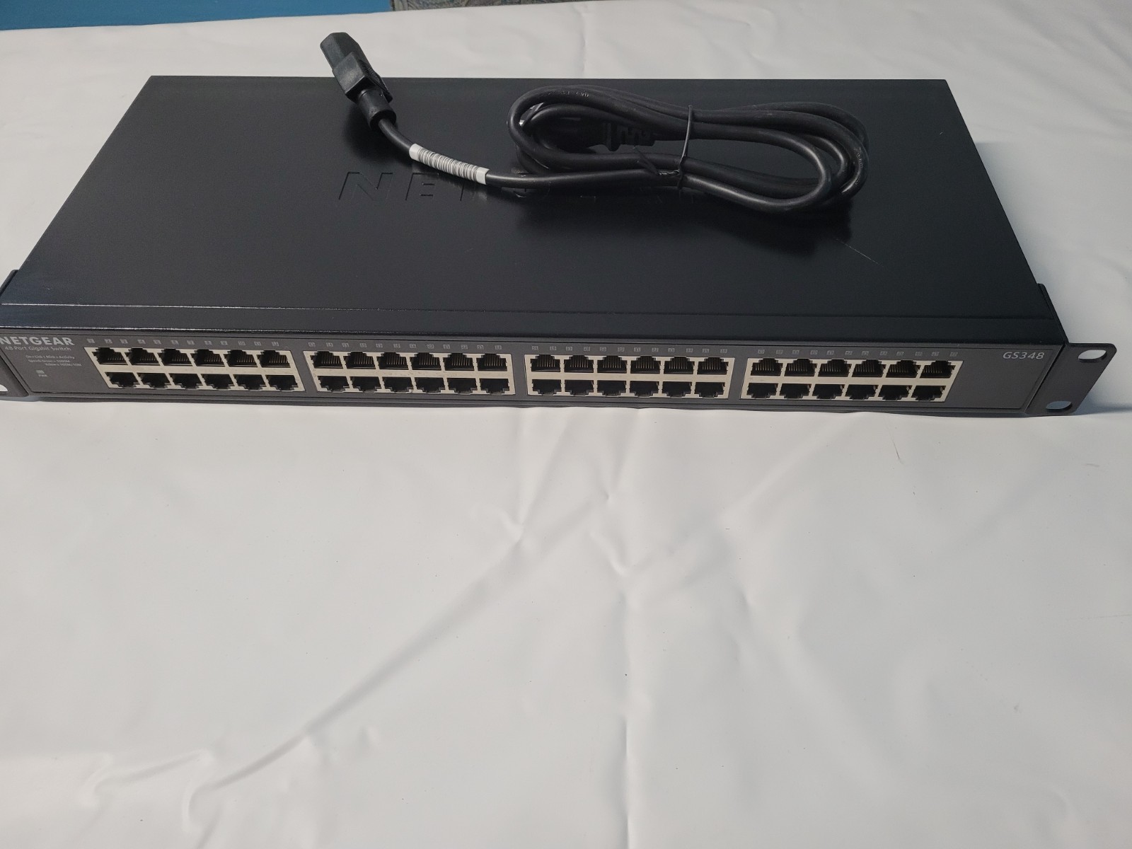 Netgear GS348 48-Port Gigabit Ethernet Rackmount Unmanaged Network Switch