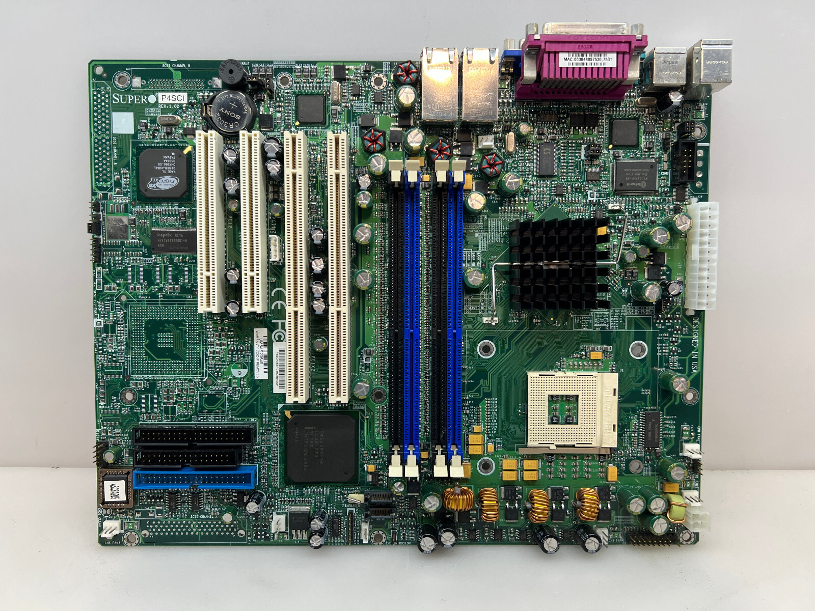SuperMicro P4SCI Rev:1.02 Socket 478 Motherboard 