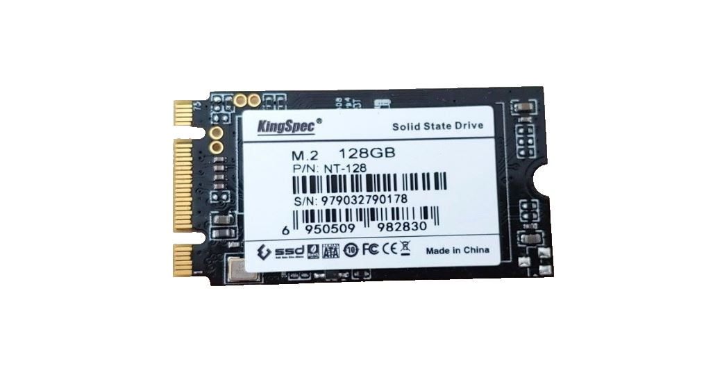 KingSpec 128GB M.2 SATA SSD P/N: NT-128 Solid State Drive