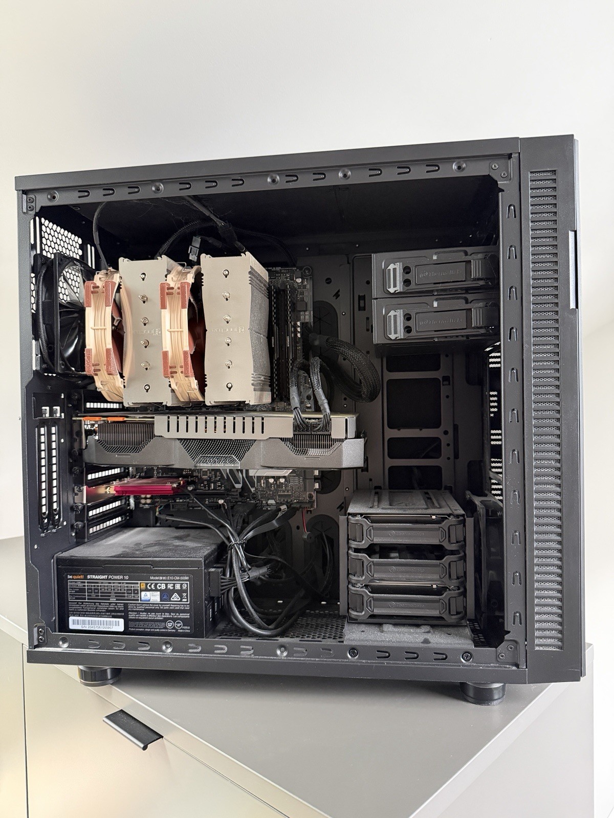 Gaming PC AMD Ryzen 7 1700X GeForce GTX 1080 AMP Extreme Noctua NH-D15 High End