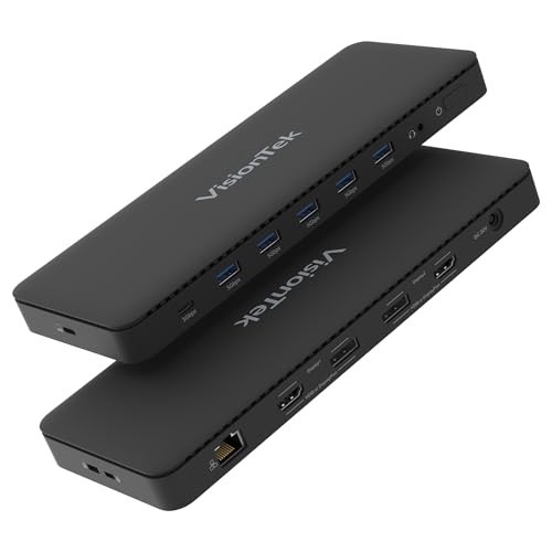  Universal Dual 4K Docking Station 100W Charging (USB-A, USB-C) VT4600DL