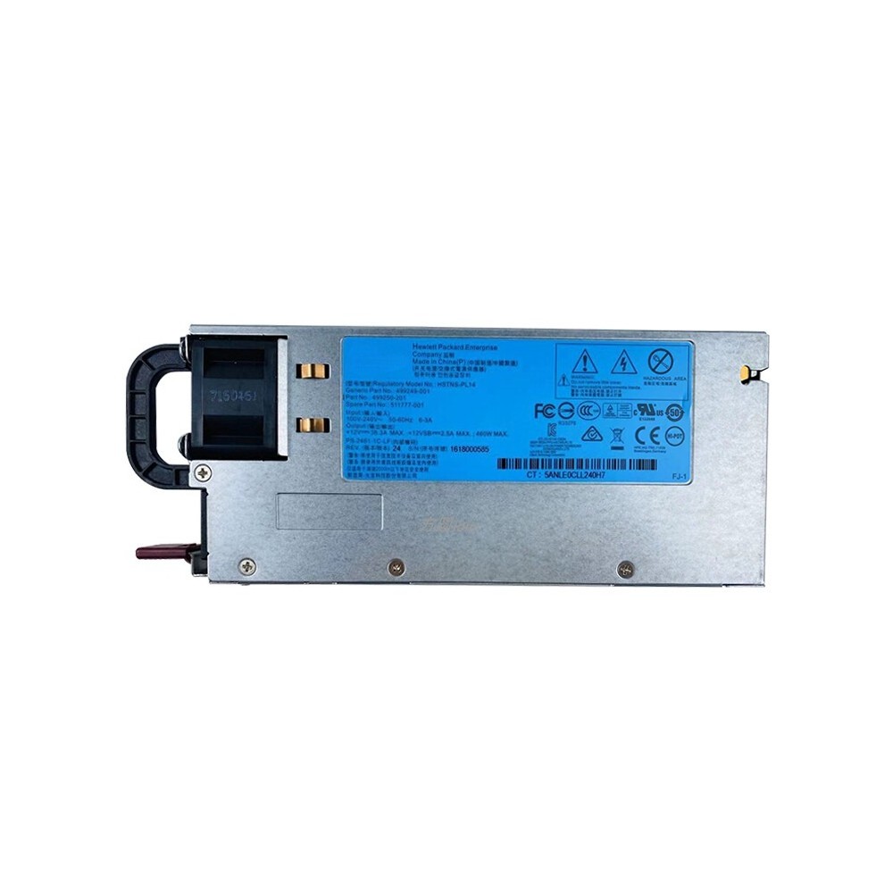 460W HE Hot-Plug Power Supply HSTNS-PL14 503296-B21 For HP DL360 DL380 G6 G7 G8