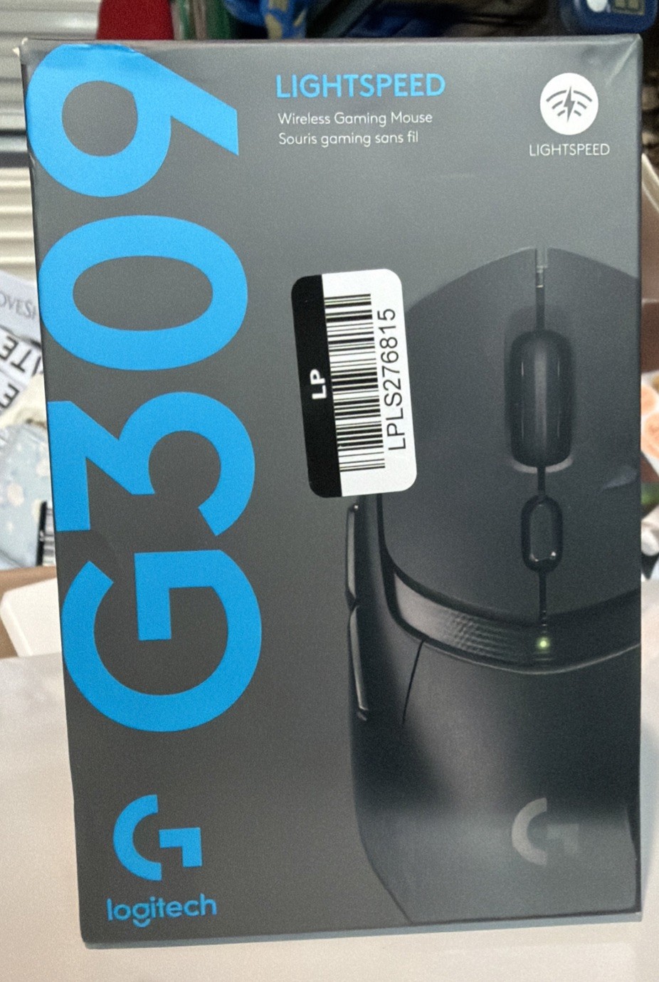 New Logitech G309 Lightspeed Wireless Gaming Mouse, Lightweight, LIGHTFORCE Hybr