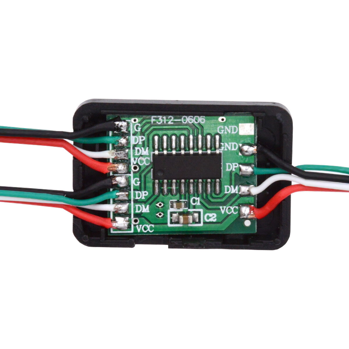 Chenyang PCBA for USB2.0 Ports HUB USB 1 to 2 Splitter with SR Cover DIY OEM