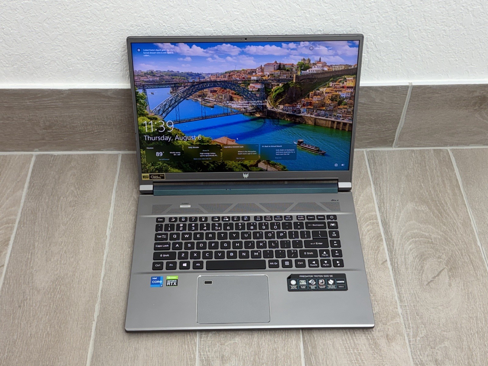 Predator Triton 500 SE 16" Core i7-11800H GeForce RTX 3060 16GB RAM 512GB NVMe