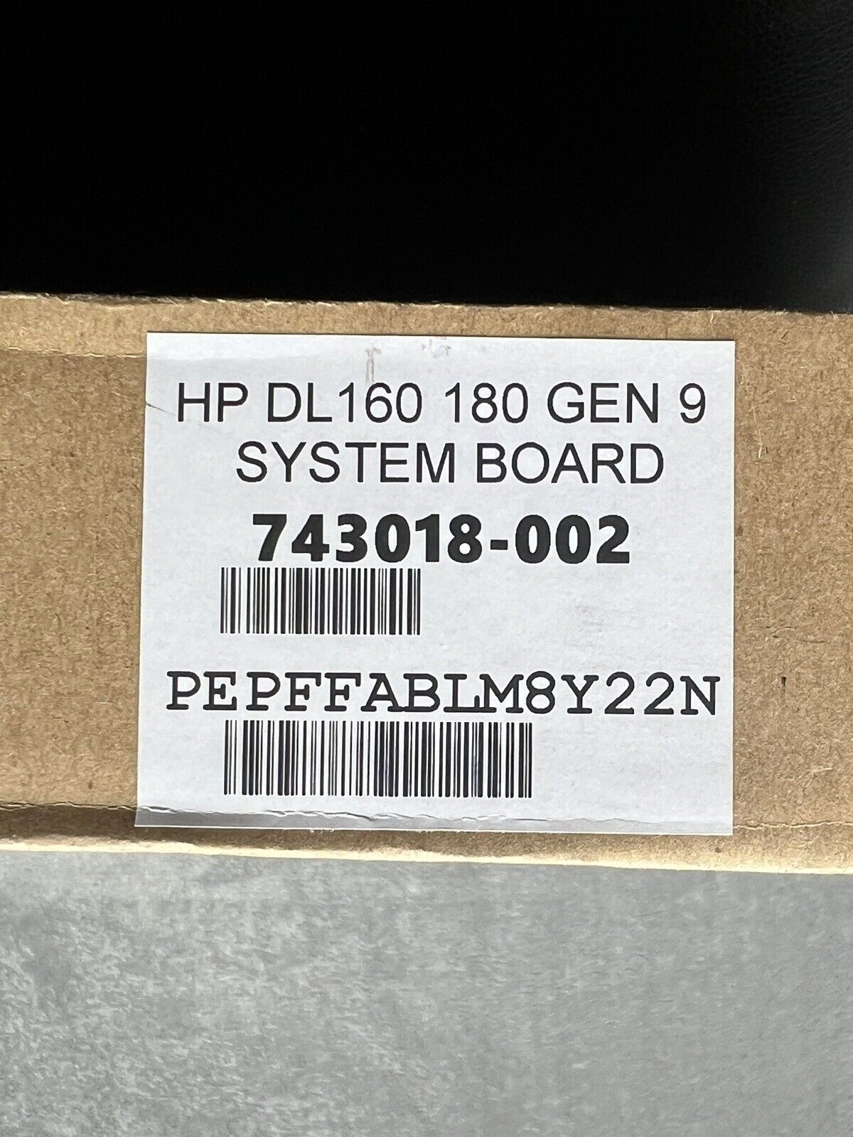 HP Proliant 779094-001 DL160 DL180 Gen9 System Board 743018-002, 779094