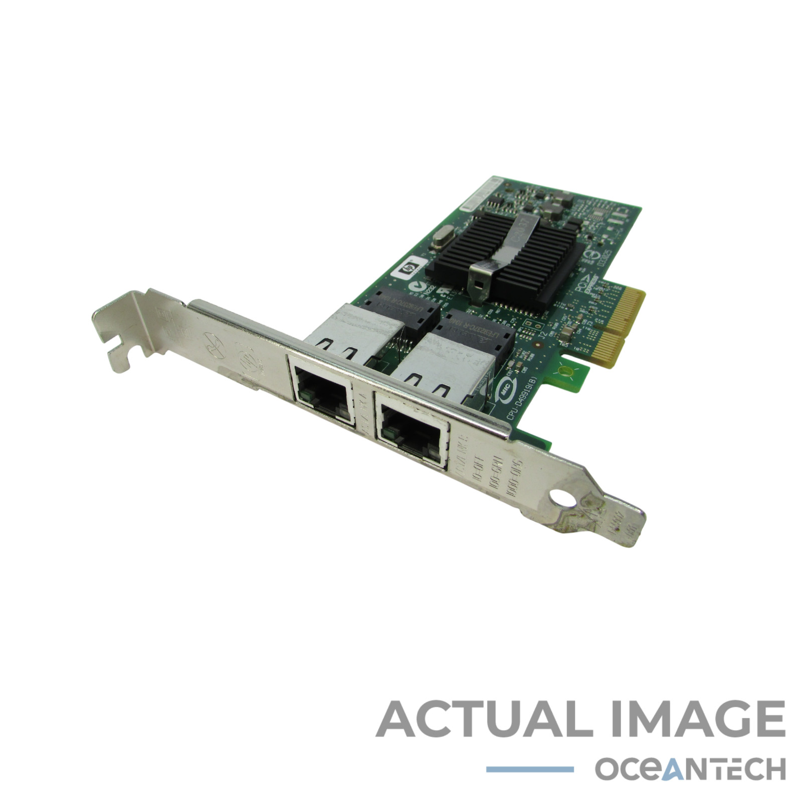 HP NC360T 412646-001 412651-001 PCI-E Dual Port Ethernet Adapter High Profile