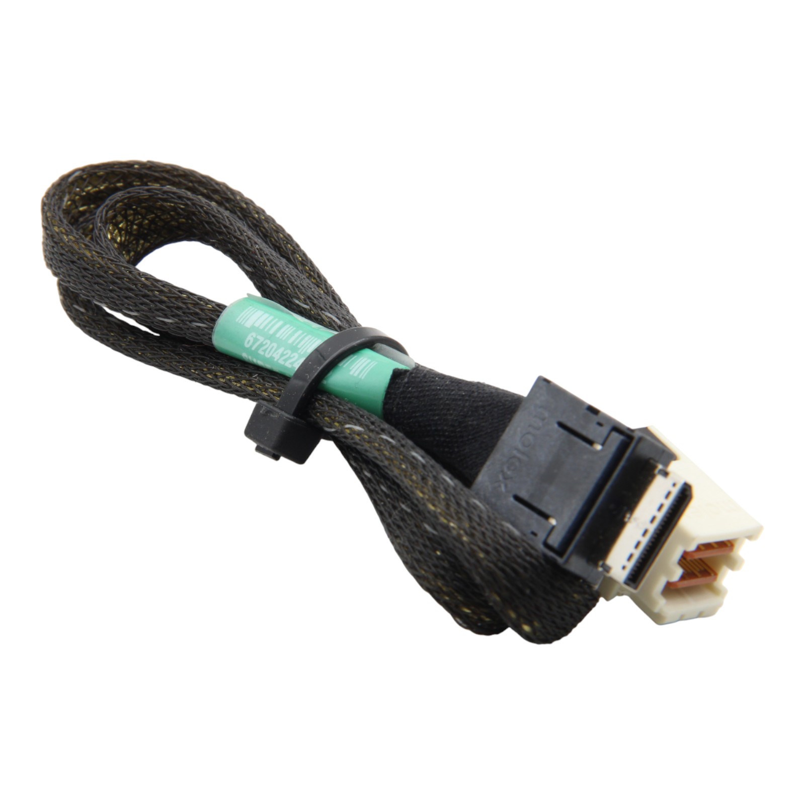 Supermicro CBL-SAST-0929 OCuLink SFF-8611 to Mini-SAS SFF-8643 57cm NVMe Cable