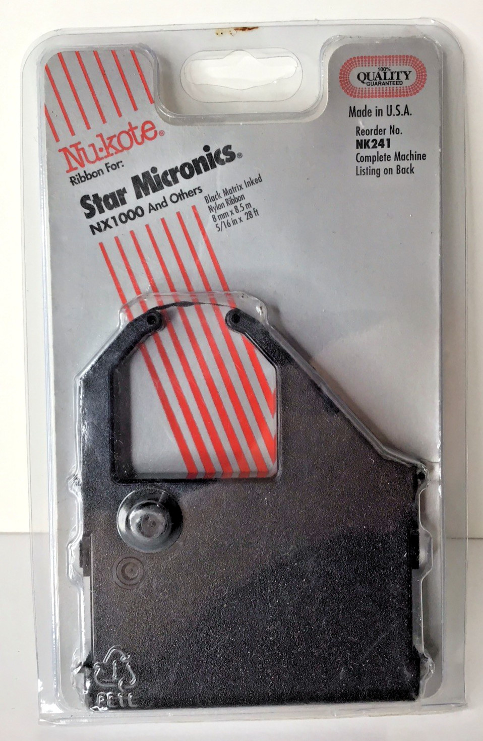 Nu-Kote Star Micronics NX1000 Replacement Ribbon Made In USA NK241