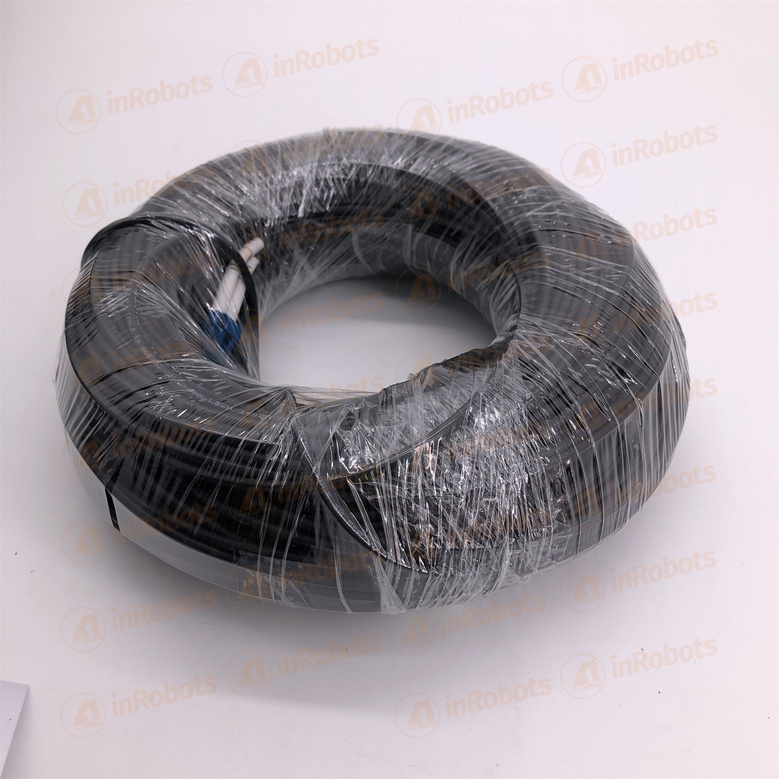 150M Black Armored Fiber Cable LC-LC UPC SM 9/125 Duplex Optic Patch-Cord 3.3mm