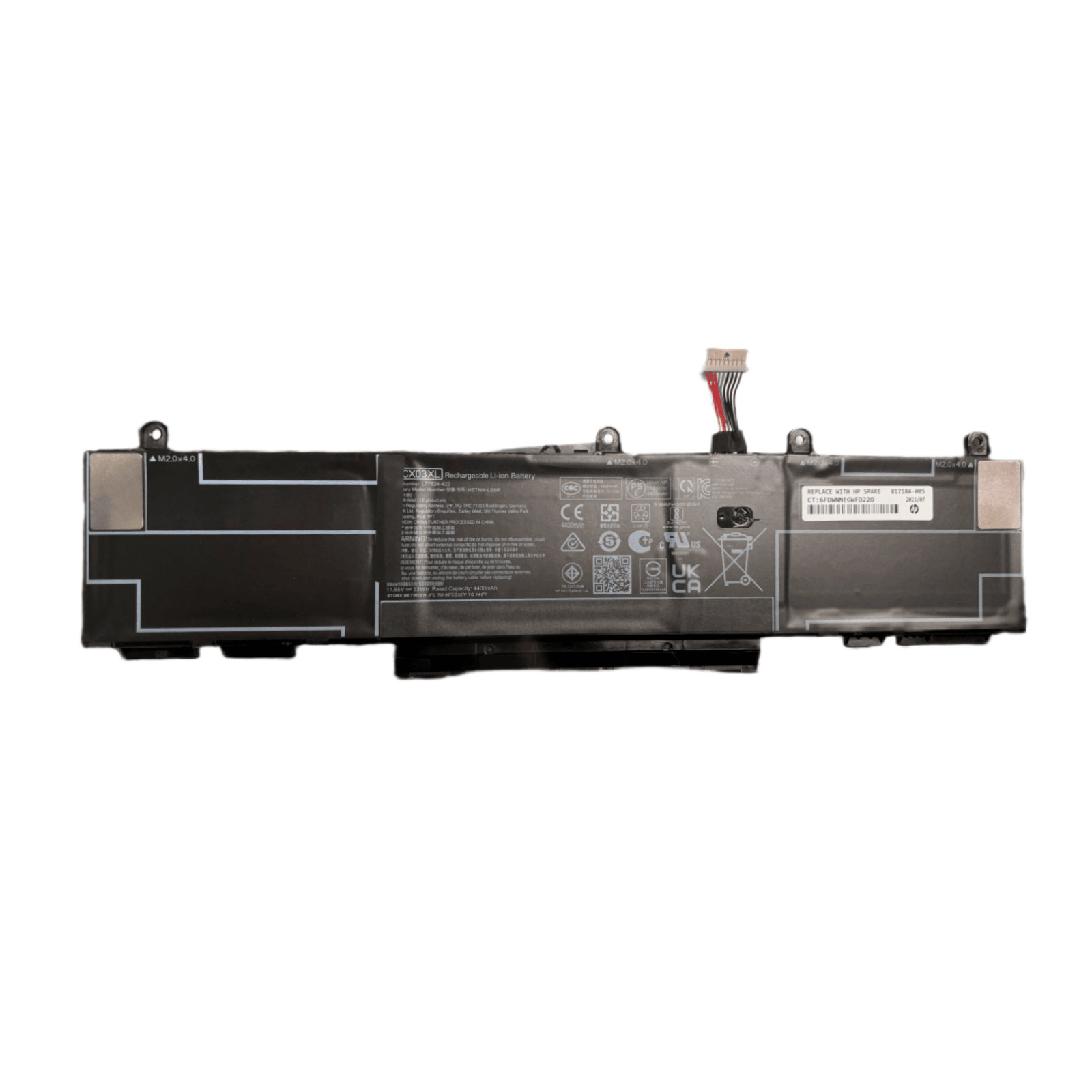 CX03XL New Genuine Battery for HP EliteBook x360 830 G8 HSTNN-LB8R L77624-421