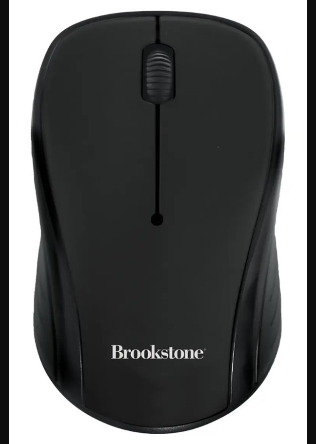 BROOKSTONE 2.4G Wireless Mouse BLACK