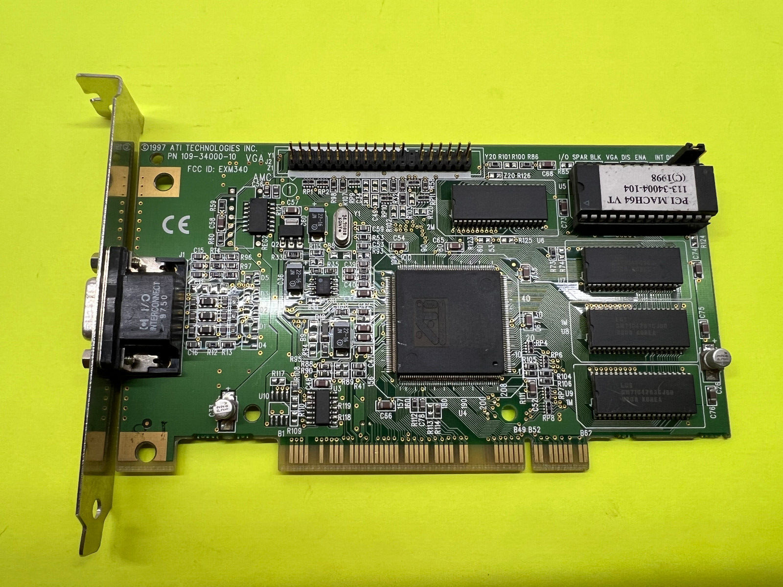 ATI PCI Mach64 VT VGA PCI Video Card 