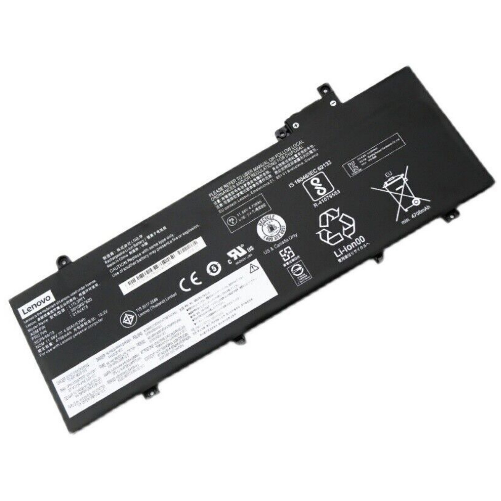 New Genuine 01AV480 01AV478 L17L3P71 L17M3P71 Battery for Lenovo ThinkPad T480s