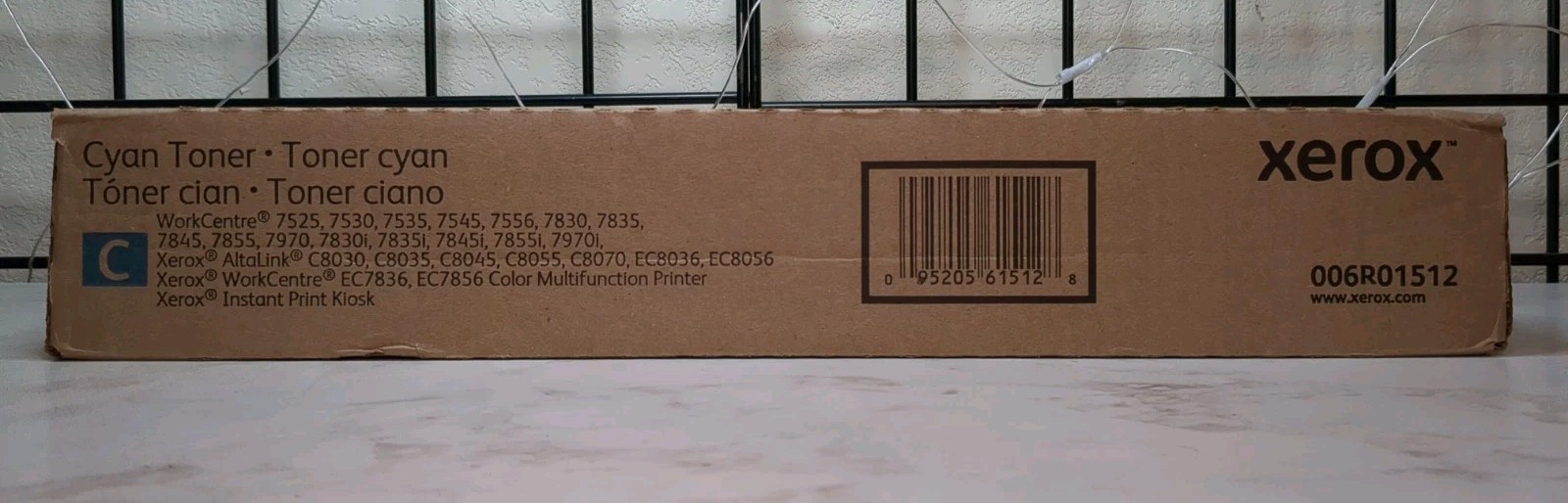 NIB OEM Genuine Xerox 006R01512 Cyan Toner Cartridge