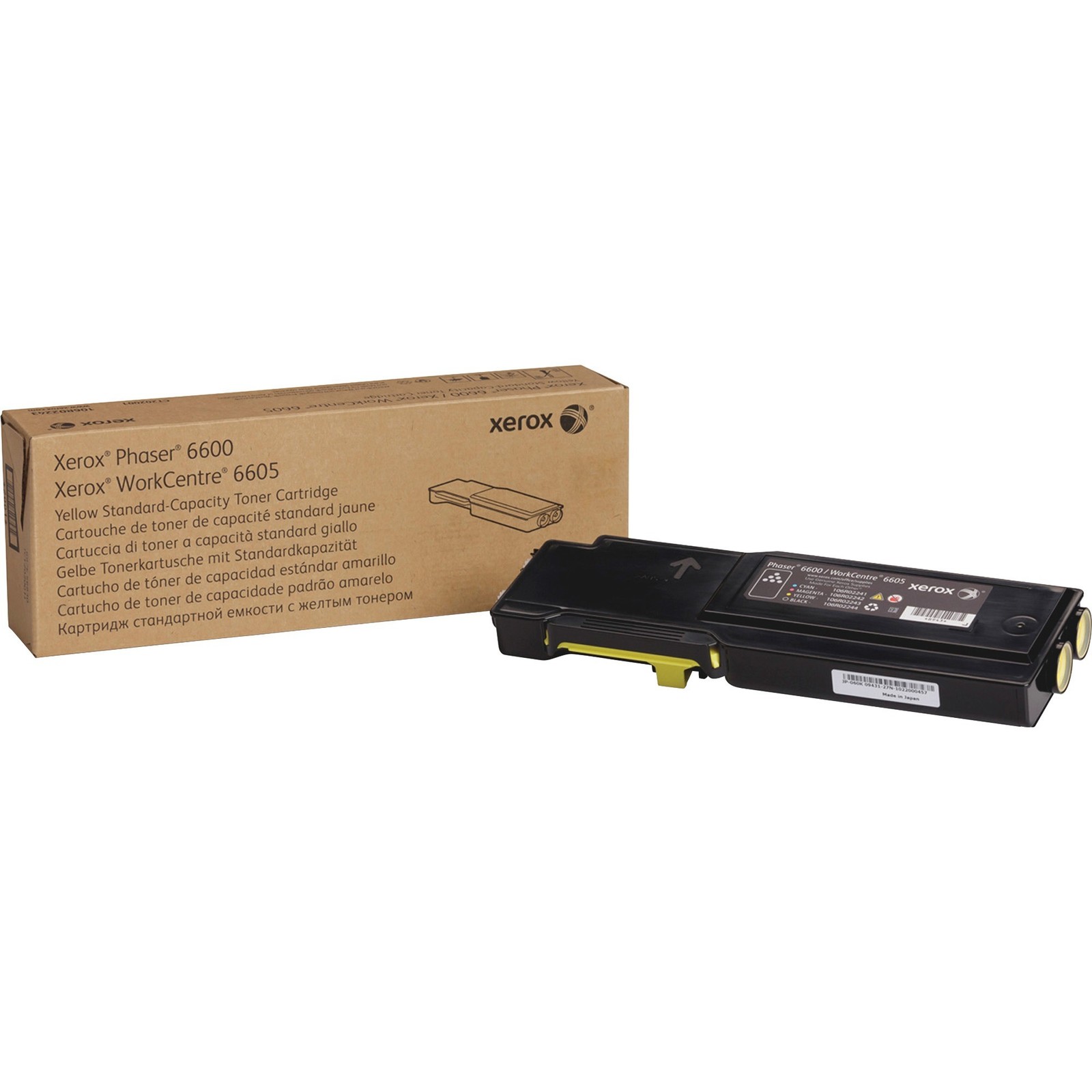 Xerox 106R02243 Yellow Standard Capacity Toner Capacity Cartridge
