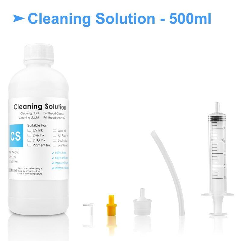 DTG Cleaning Solution for  Textile Pigment Ink Print Head liquid