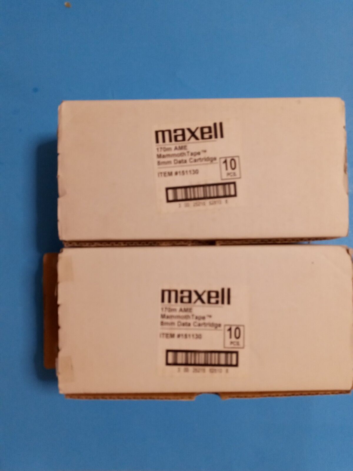 20 MAXELL 170m AME Mammoth 8mm 20GB Data tape Cartridges P/N 151130 NEW
