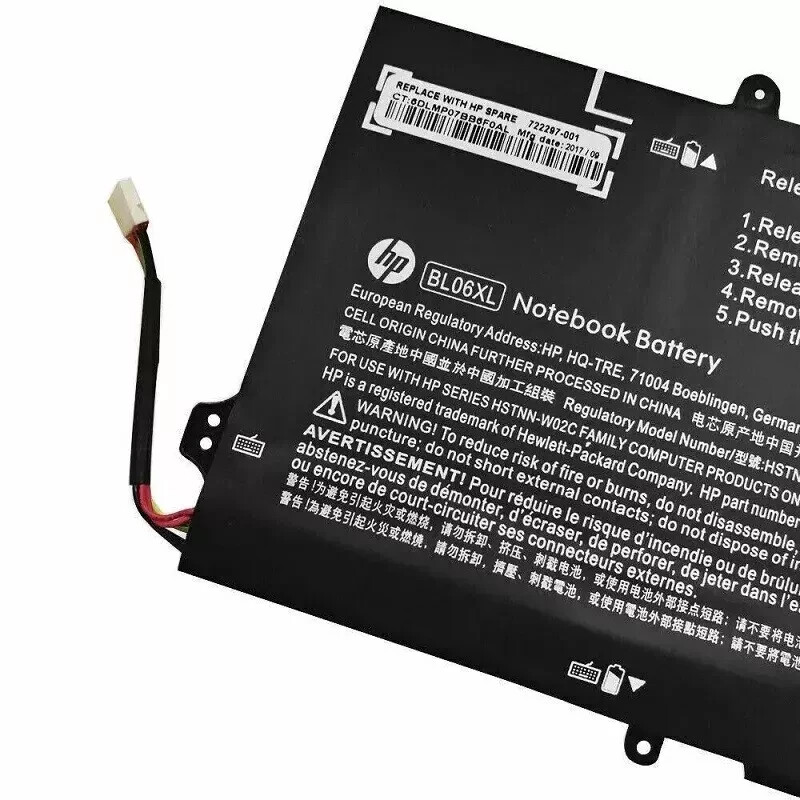NEW Genuine BL06XL 722297-001 Battery FOR HP EliteBook Folio 1040 G1 G222297-001