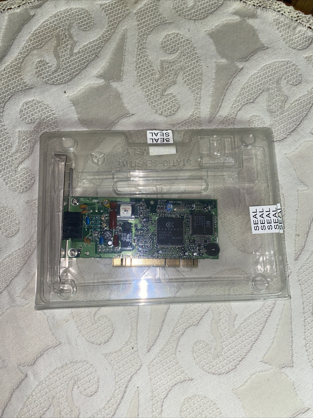 Conexant AMI-RA99P VER:AA vintage PC DSL modem card