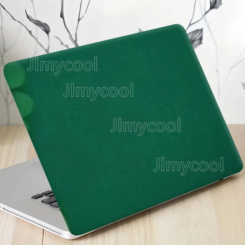 2Pcs Green Clover Leaf Anti-Scratch UV Proof Easy Apply Laptop Skin