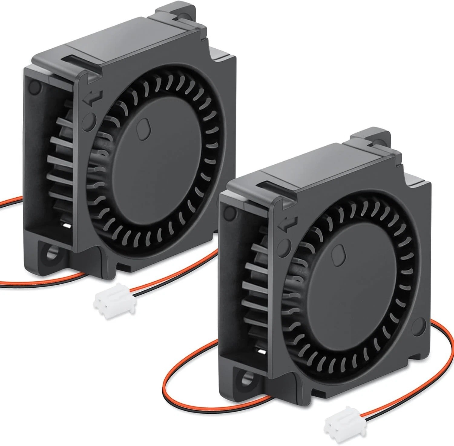 2 Pack  30Mm X 10Mm 5V Small DC Brushless Cooling Blower Fan