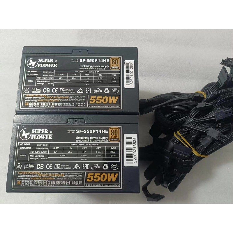 Segotep GP900G 800W 80 Plus Gold Fully Modular PC Power Supply, Tested Working