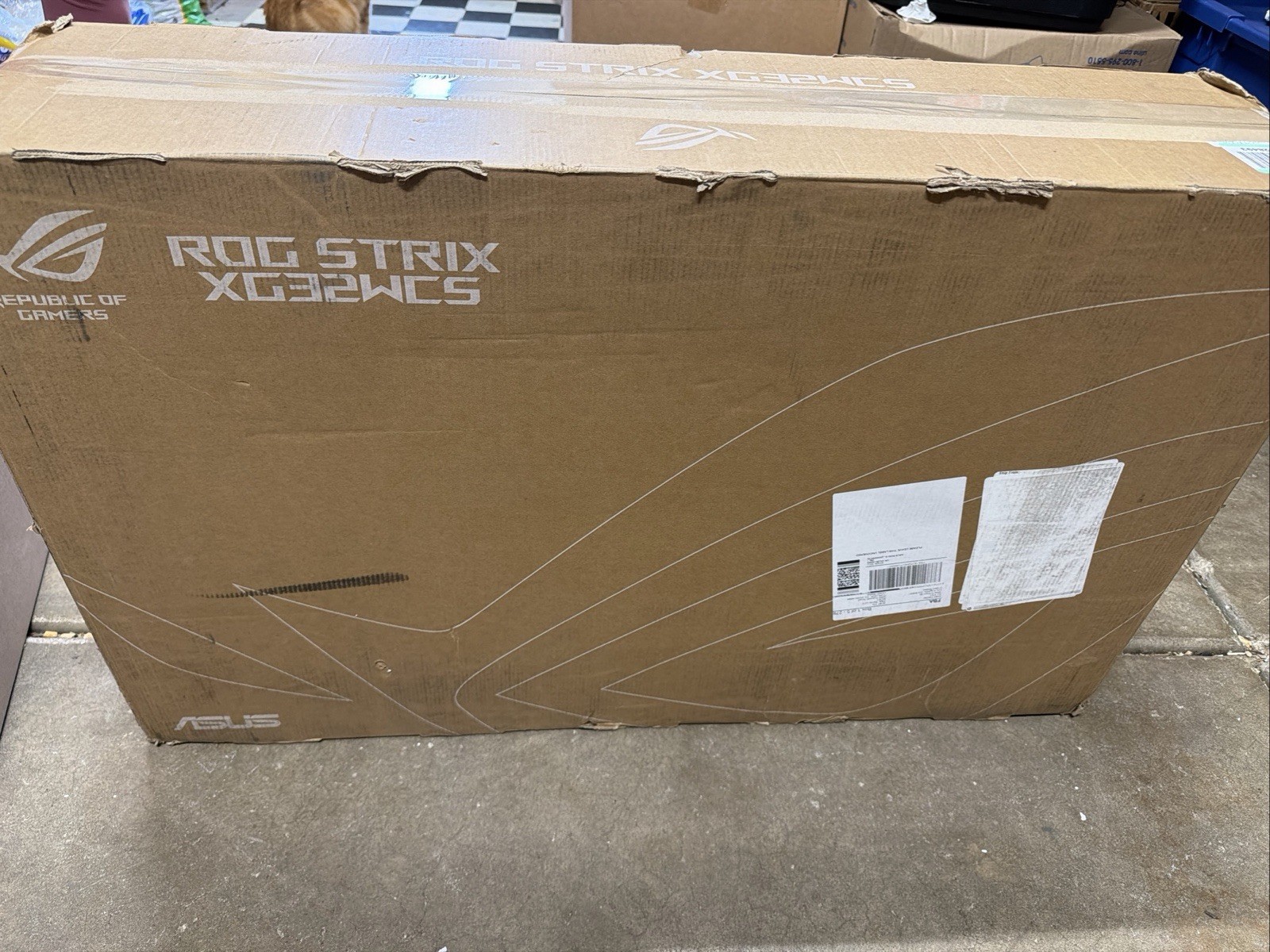 Asus ROG Strix XG32WCS 32" Class WQHD Curved Screen Gaming LCD Monitor - 16:9