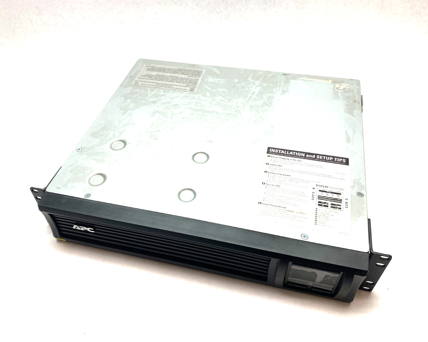 APC SMT750RM2U Smart-UPS Rackmount Power Supply No Batteries, Cut Cord