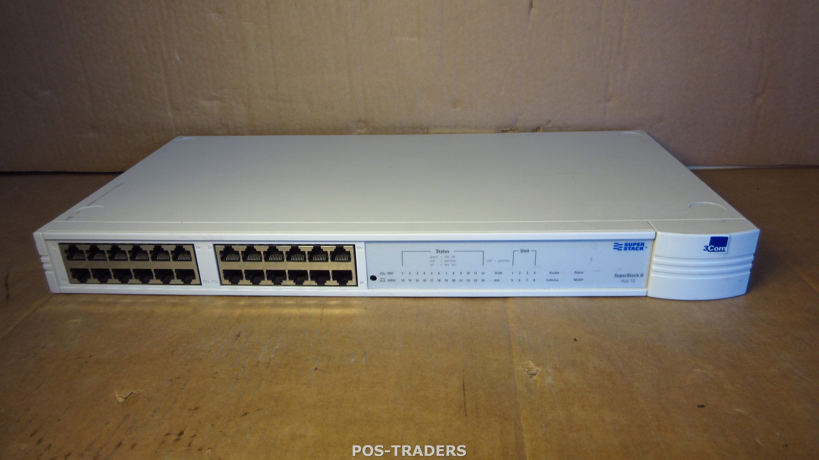 3Com 3C16671A SuperStack II 24-Port Ethernet Hub 10 24-Port Stackable Switch