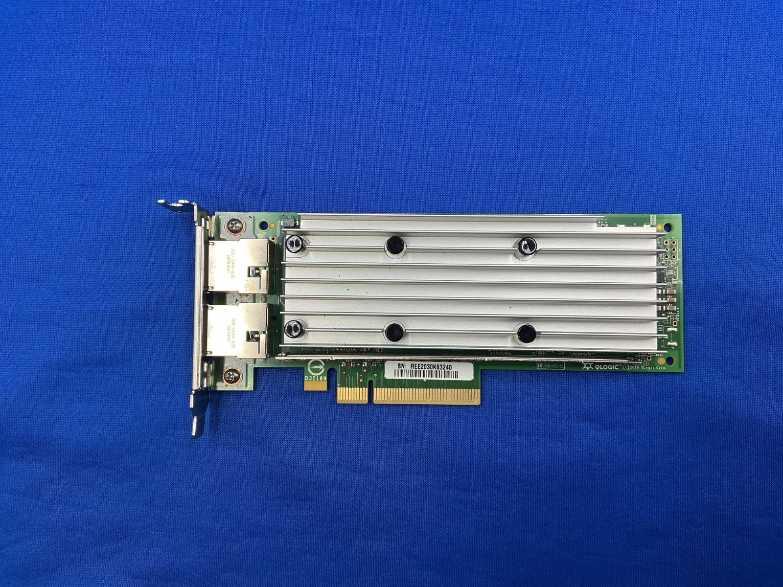 02J3X7 Dell QL41162HLRJ 2-Port 10GBASE-T RJ45 Adapter Card