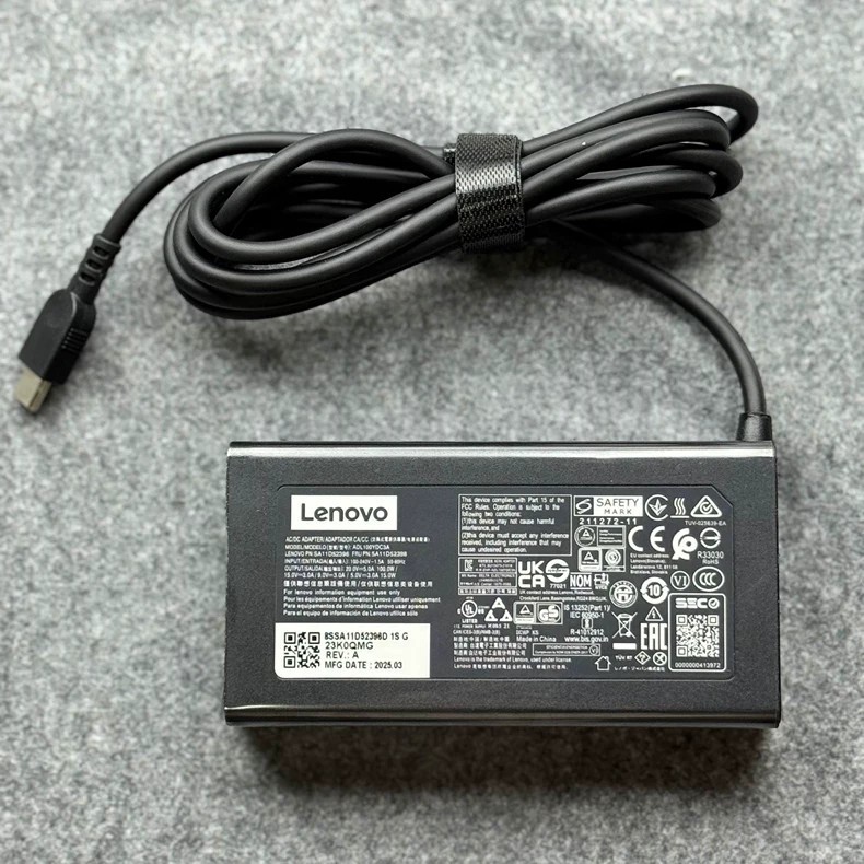 New Lenovo 100W 20V 5A USB-C Charger AC Adapter ADL100YDC3A 5A11D52398