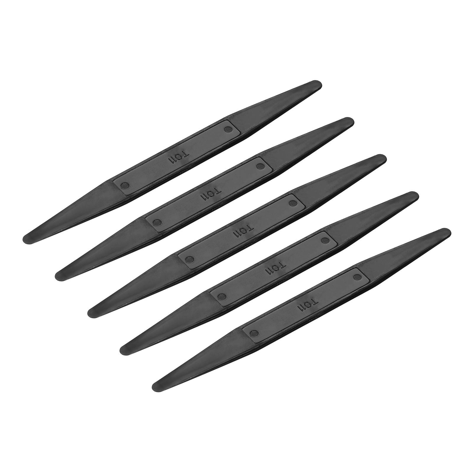 Phone Pry Opening Repair Tools Plastic 5pcs 137mm x 12.5mm Black