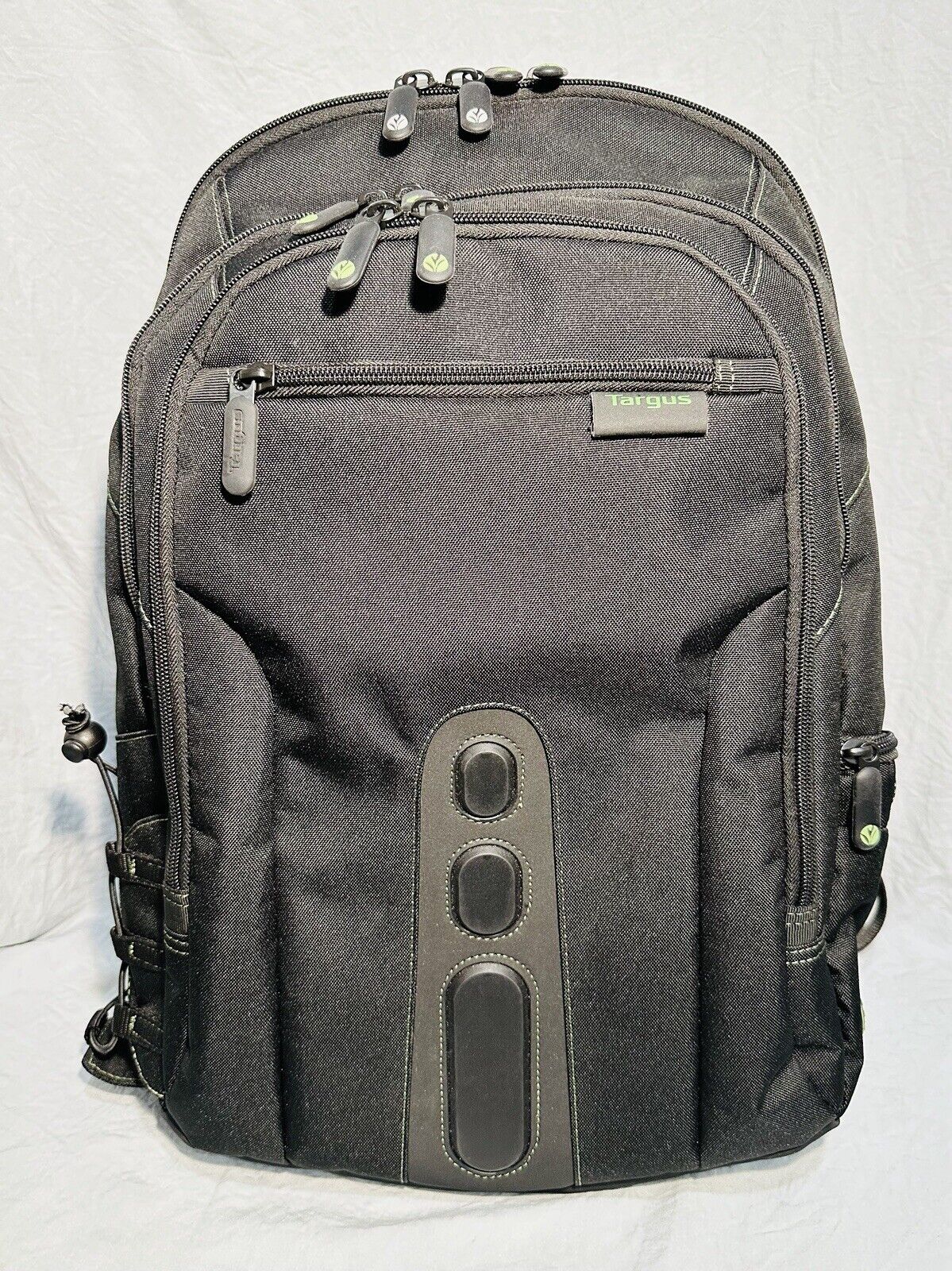 Targus Spruce EcoSmart Black Laptop Backpack Professional Student Travel Carryon