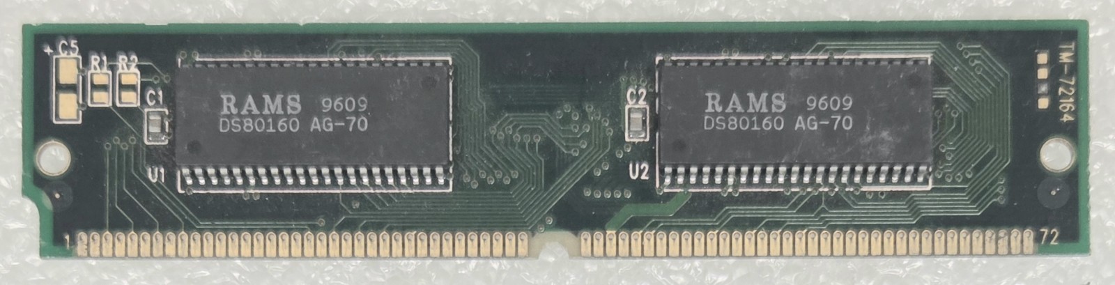 Lite-On LGS 4MB 1Mx32 FPM 70ns 72pin SIMM Memory w/LGS GM71C18160AJ7 Chip