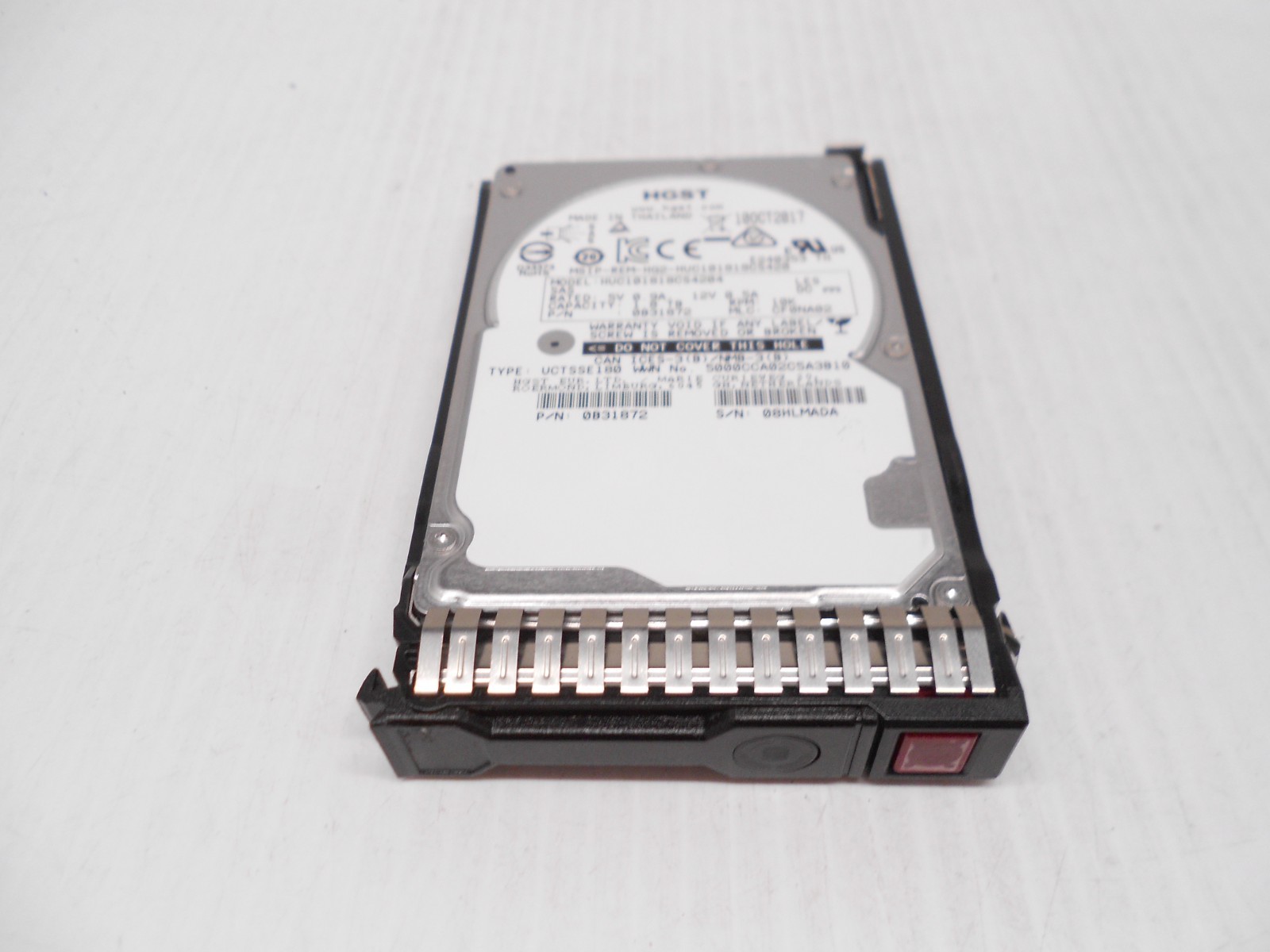 1.8TB 10K SAS 2.5" 12G Server Hard Drive Fits HP DL360 DL380 Gen8 G8 Gen9 G9 G10